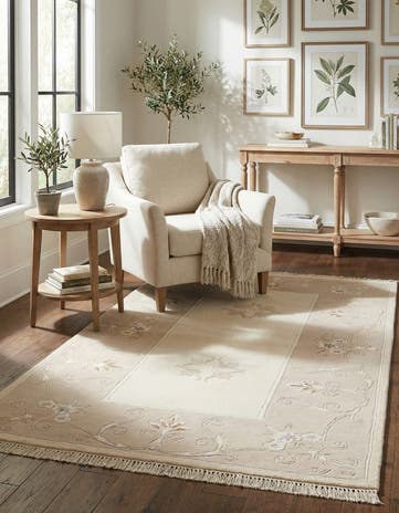 2' 10 x 4' 11 Hand Knotted Darya Wool Rug