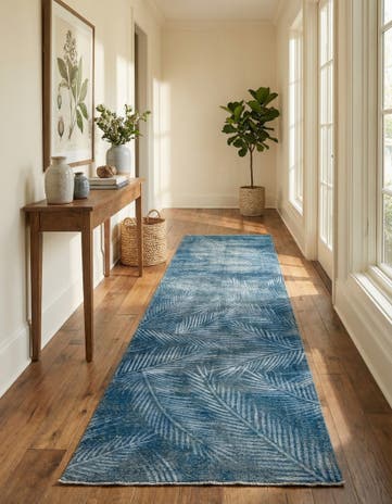 4' 4 x 15' 2 Hand Knotted Ultra Vintage Persian Wool Runner Rug