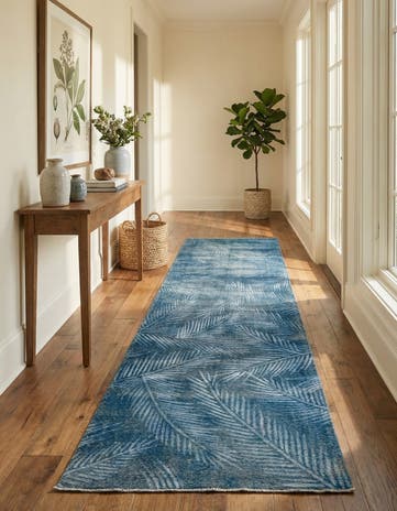 4' 4 x 15' 2 Hand Knotted Ultra Vintage Persian Wool Runner Rug