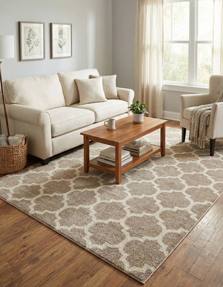 Detail image of  7' x 10' Lattice Rug