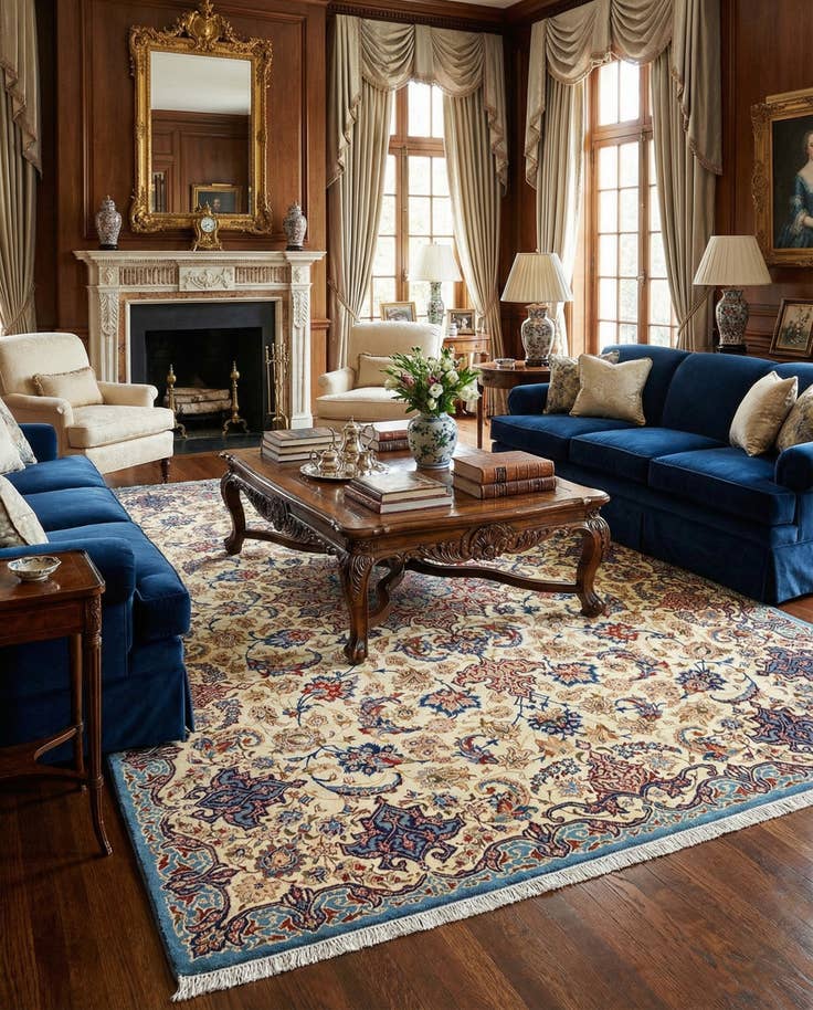 Detail image of 10' 2 x 14' 5 Najafabad Rug