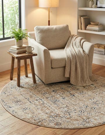 4' x 4' Eliza Round Rug