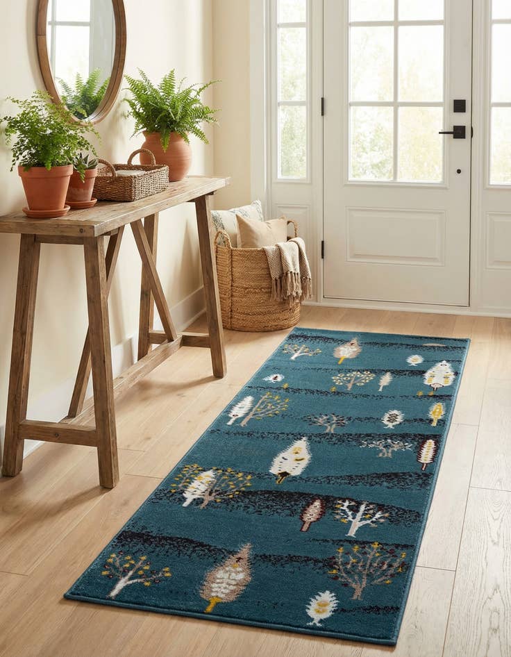 Detail image of 2' x 6' 1 Laguna Runner Rug