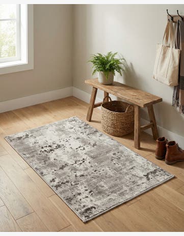 Stone Gray Aurora Rug