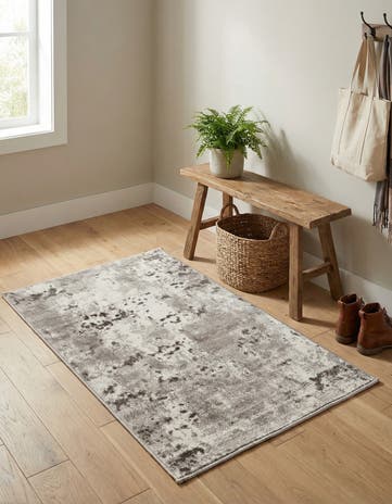 Stone Gray Aurora Rug