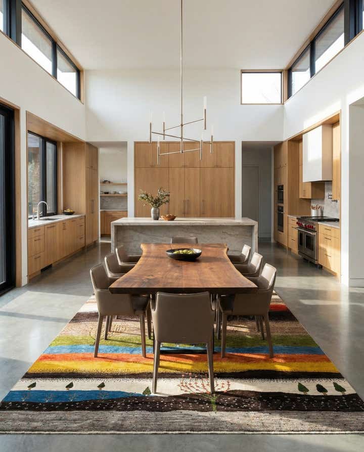 6' 8 x 10' 2 Kashkuli Rug