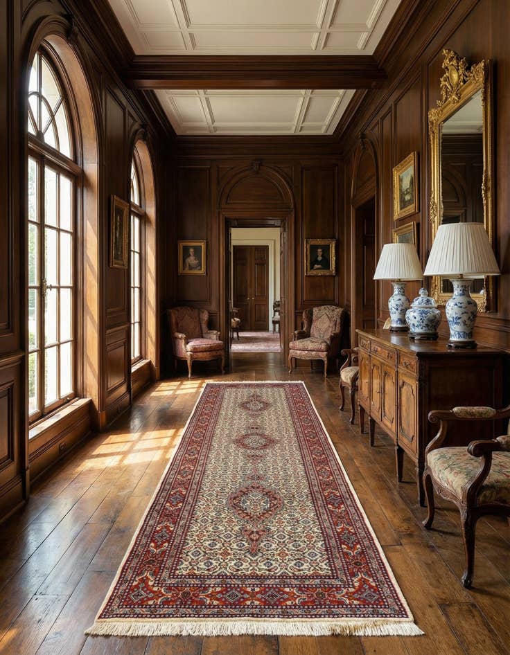 Detail image of 2' 7 x 9' 6 Mood Wool Runner Rug