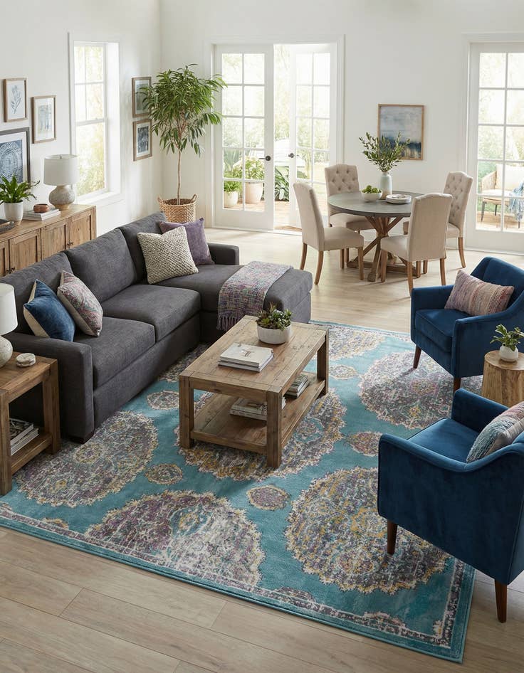 Detail image of 8' 2 x 8' 2 Paragon Square Rug