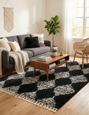 5' 3 x 8' Serenity Shag Rug