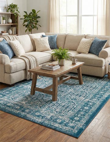 Blue Lucerne Rug