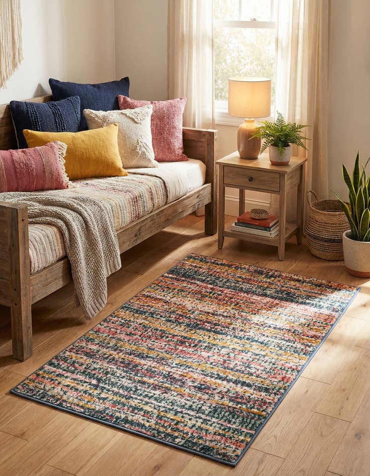 Detail image of  2' 2 x 3' Gemstone Rug