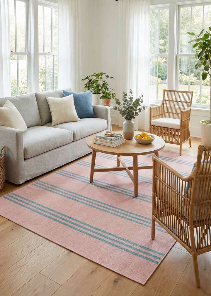 6' x 9' Easy-Clean Jill Zarin Anguilla Indoor / Outdoor Rug