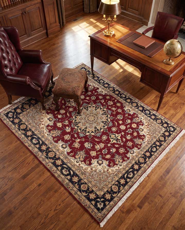 5' 1 x 6' 9 Tabriz Rug