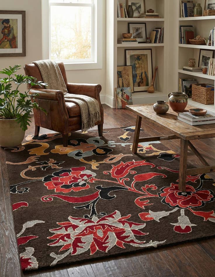 Detail image of 5' x 8' Luna Rug