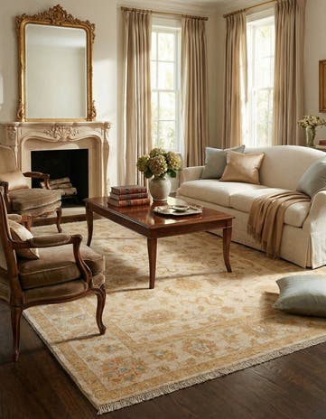 5' 1 x 6' 6 Kaizar Wool Rug