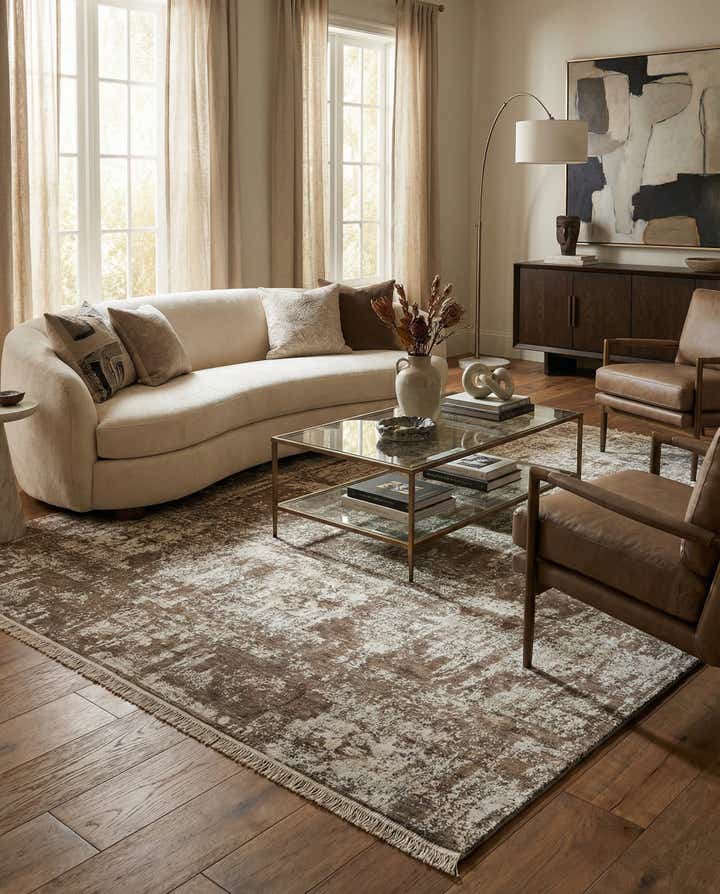 8' 1 x 10' 2 Hand Knotted Ultra Vintage Persian Wool Rug