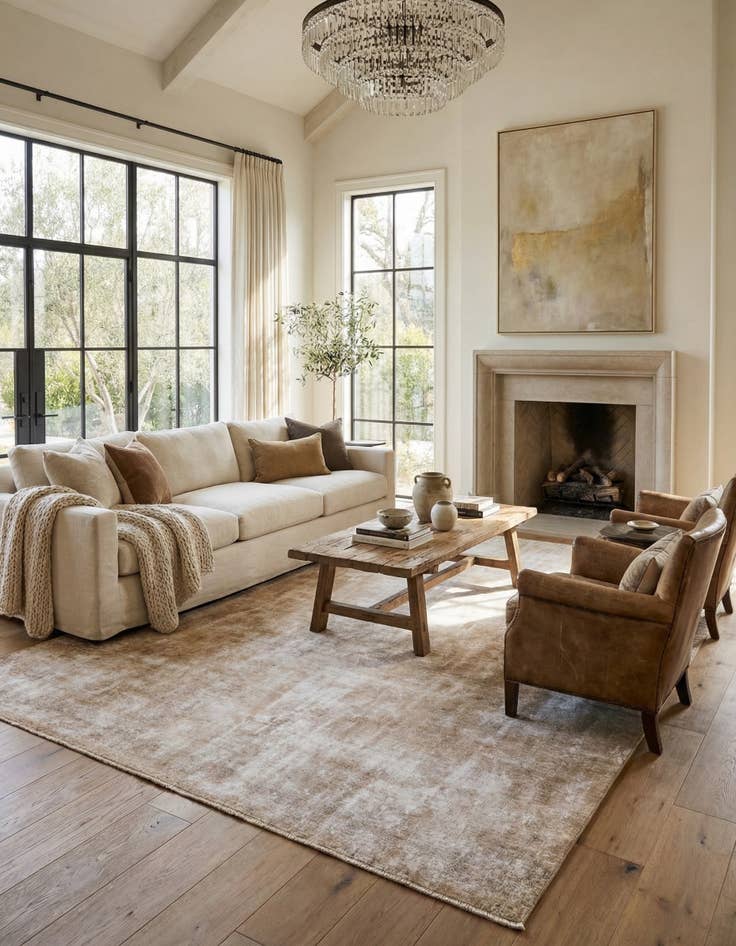 Detail image of  8' 7 x 12'  Hand Knotted Ultra Vintage Persian Wool Rug