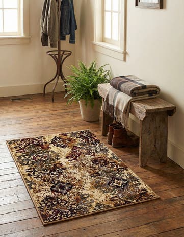 Beige Cafe Rug