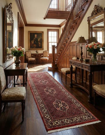 2' 5 x 8' 5 Bidjar Wool Runner Rug