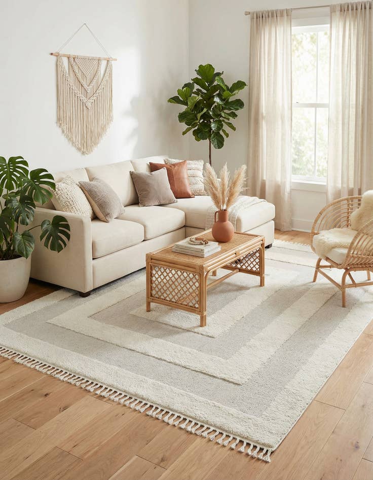 Detail image of  9' 6 x 14' 3 Boho Rug