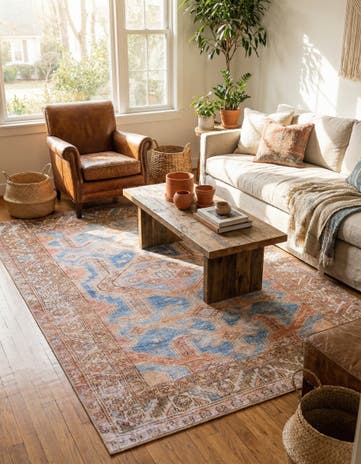 5' x 8' Washable Timeless Rug