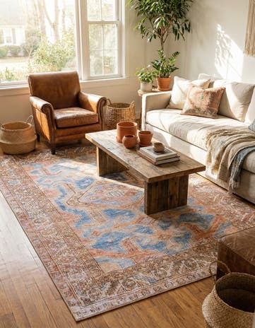 5' x 8' Washable Timeless Rug