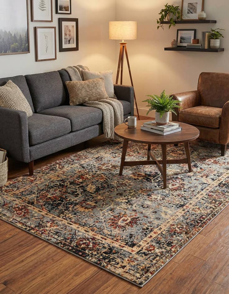 Detail image of 4' x 6' Saturn Rug