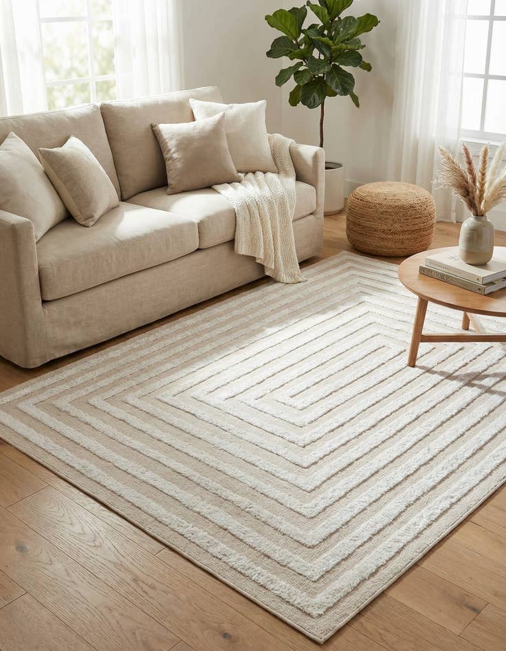 Detail image of 5' 3 x 8' Sabrina Soto Casa Toluca Rug