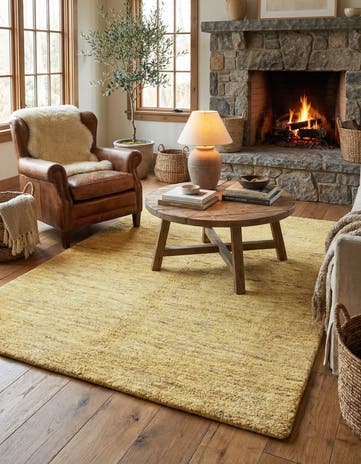 4' 7 x 6' 4 Hand Knotted Kashkuli Gabbeh Wool Rug