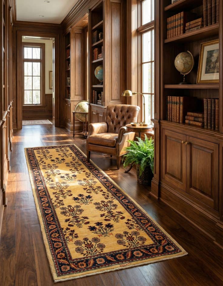 Detail image of 3' x 9' Kashkuli Runner Rug