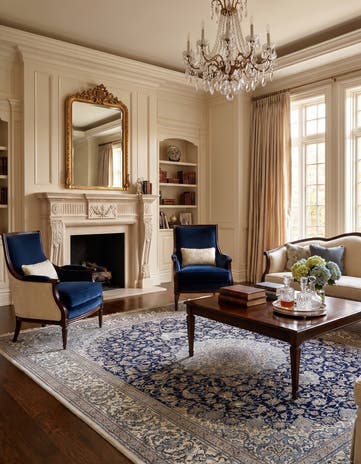 10' 3 x 13' 7 Hand Knotted Nain Rug