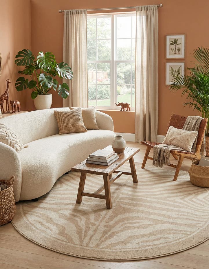7' 10 x 7' 10 Savannah Round Rug