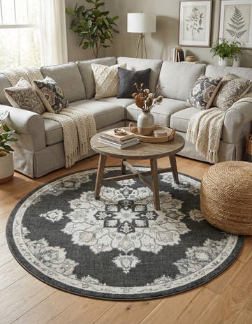 7' 10 x 7' 10 Parker Round Rug