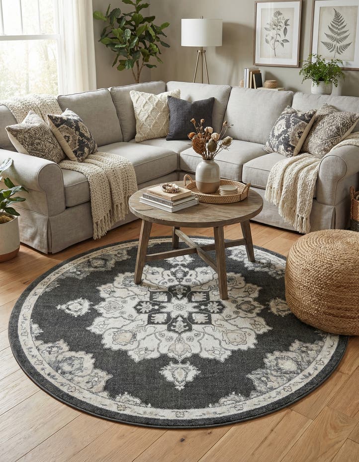 7' 10 x 7' 10 Parker Round Rug