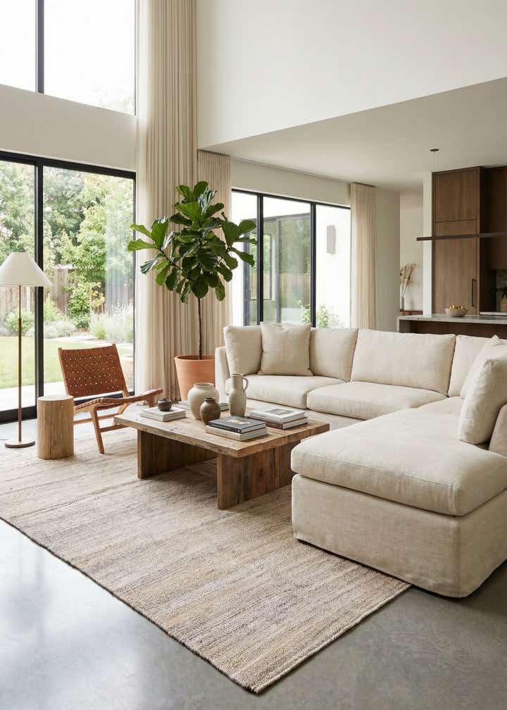 9' 7 x 13' 4 Hand Woven Kilim Modern Wool Rug