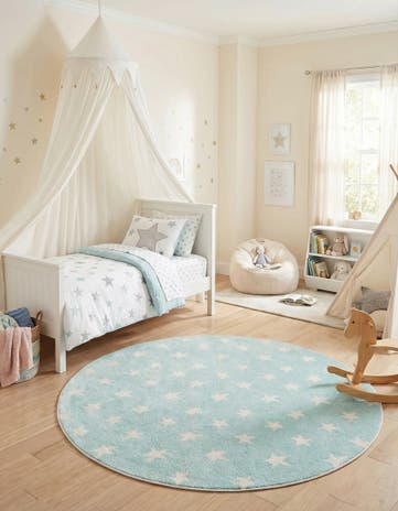 6' x 6' Whimsy Kids Round Rug