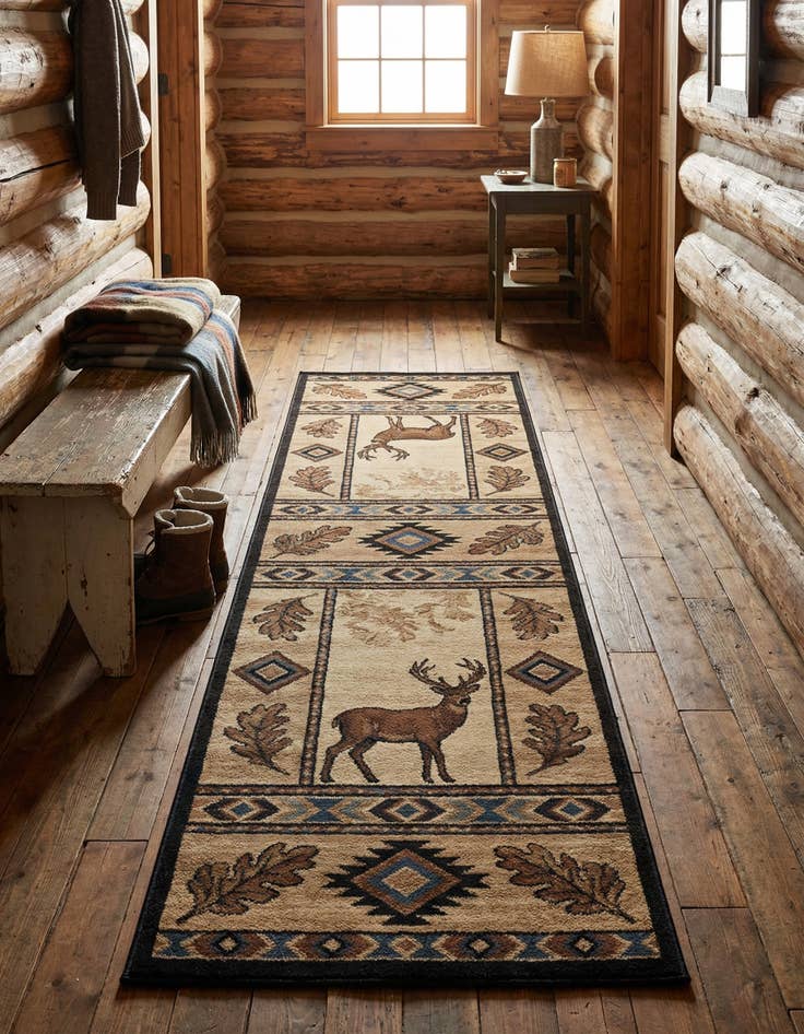 Detail image of 2' x 10' Pioneer Runner Rug