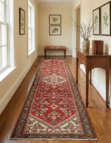 2' 6 x 8' 11 Hamedan Runner Rug