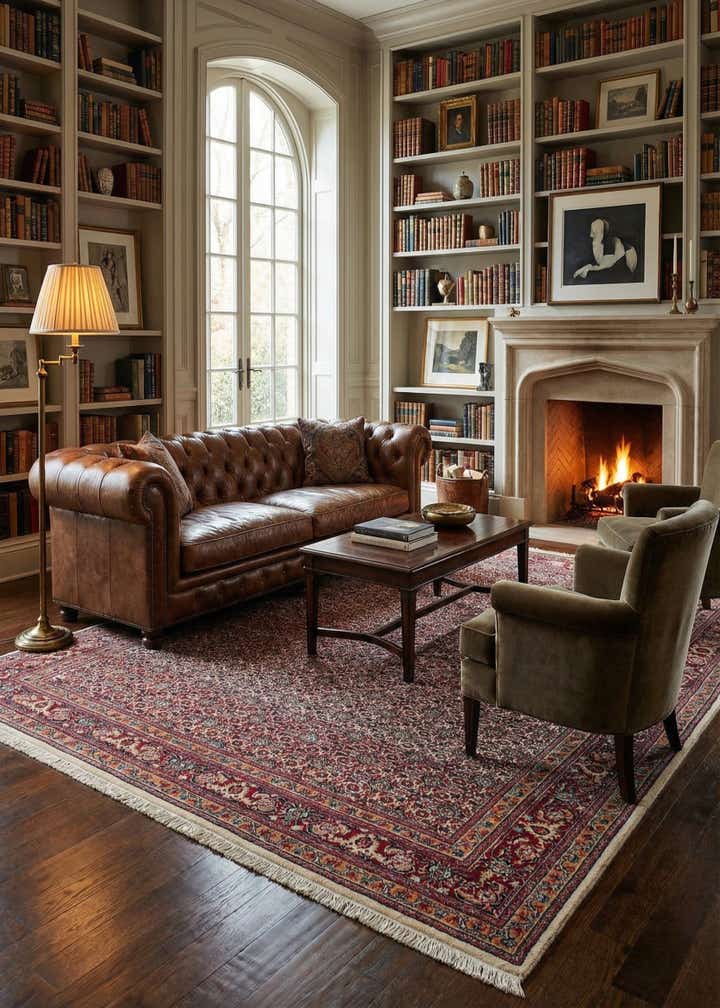 7' 1 x 10' Tabriz Wool Rug