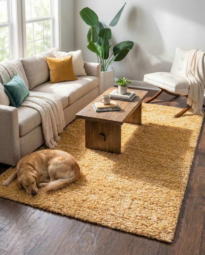7' 10 x 11' Zermatt Shag Rug