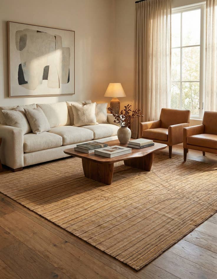 Detail image of 8' 4 x 10' 2  Hand Woven Kilim Modern Wool Rug