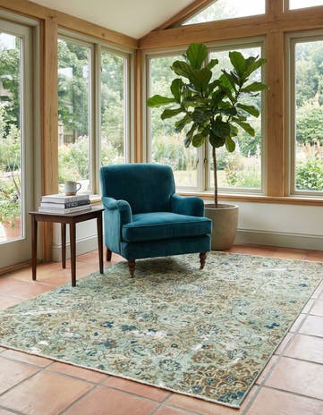4' 11 x 7' 10 Vintage Royal Rug