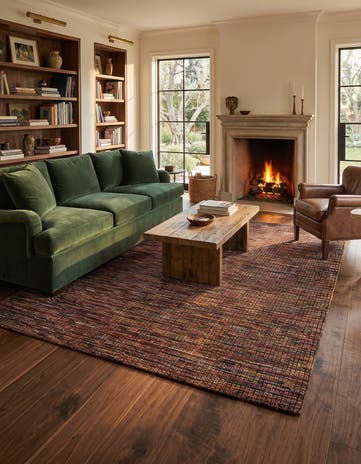 5' 3 x 8' 2 Hand Knotted Darya Wool Rug