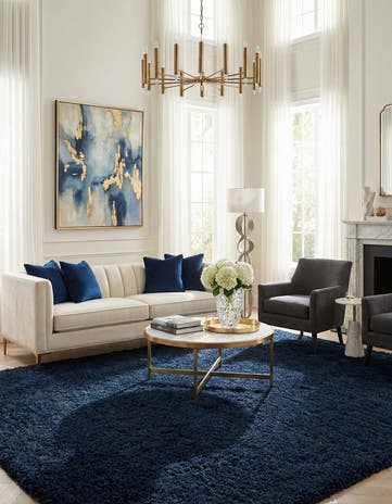Aegean Blue Marilyn Monroe™ Shag Rug