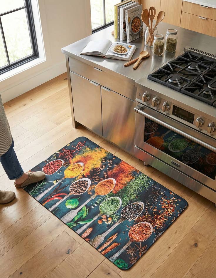 Detail image of 2' x 3' Spices Anti-Fatigue Comfort Mat