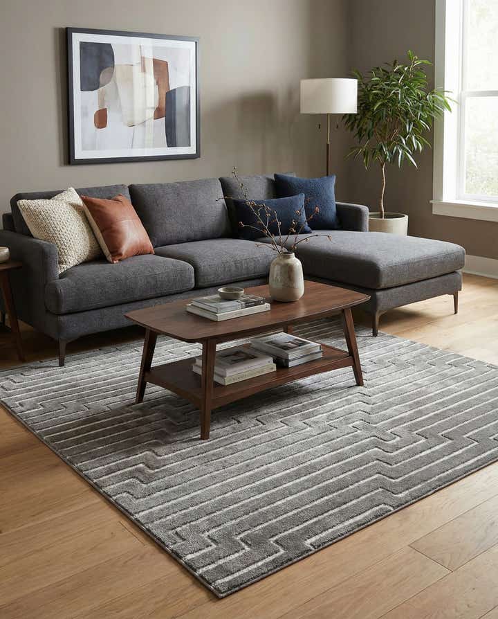 7' 10 x 7' 10 Vogue Geo Square Rug