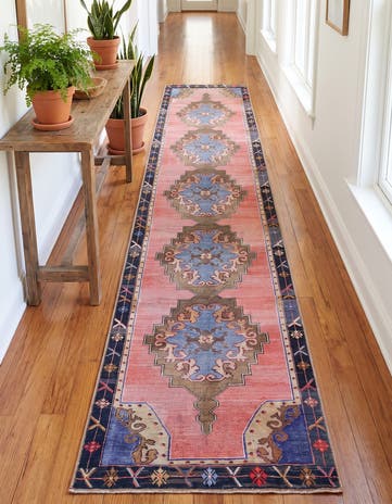 2' 6 x 14' Washable Timeless Runner Rug