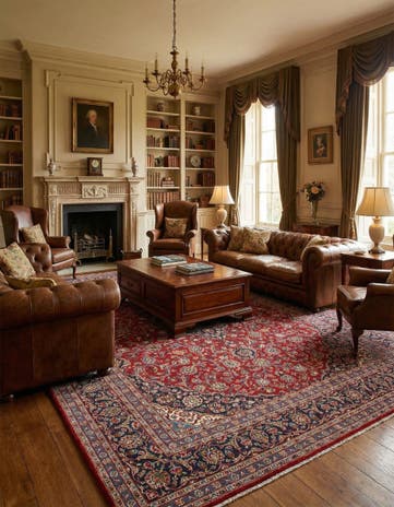 9' 8 x 12' 6 Hand Knotted Mashad Persian Wool Rug