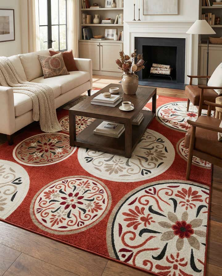 10' x 14' 1 Easy-Clean Modern Indoor / Outdoor Rug