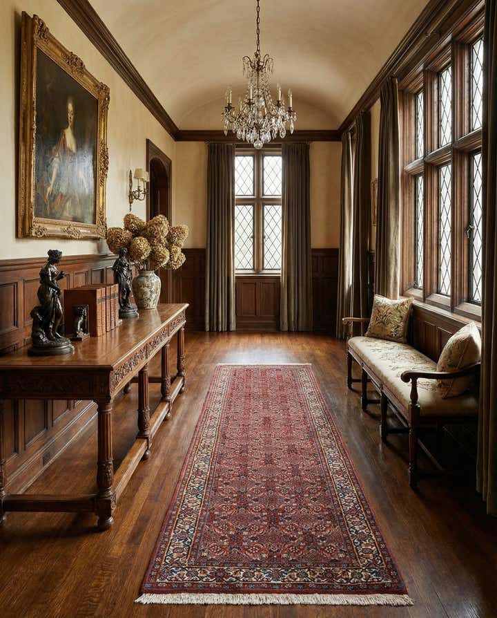 2' 6 x 9' 9 Bidjar Wool Runner Rug